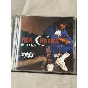 Back Again, Mr. Cheeks CD Explicit‎ Lyrics Parental advisory